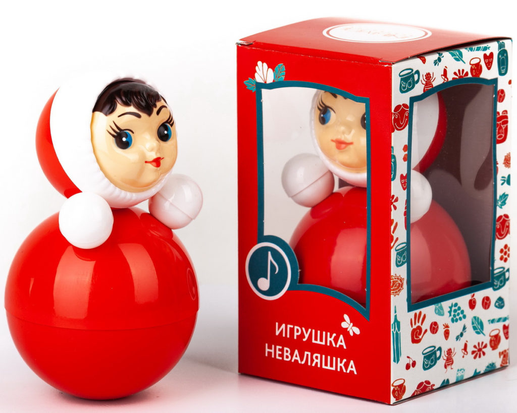 Игрушка Ванька - Встанька или Неваляшка.